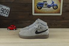 Зимние Nike из натуральной плотной замши