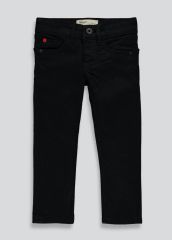 Boys Black Stretch Skinny Jeans (4-16yrs)
