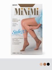 calz. STELLA 20 носки (2 пары) Minimi Носки Nero (Черный);Caramello (Бежевый);Daino (Бежевый)