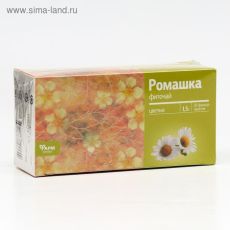3860153 Фиточай травяной «Ромашка», 20 фильтр-пакетов по 1,5 г