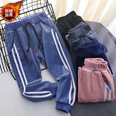 Утеплённые детские штаны 100-160 см