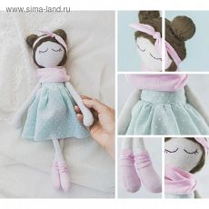 3548688 Интерьерная кукла «Лола», набор для шитья, 18 × 22.5 × 2 см