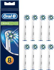 Насадки для электрических зубных щеток ORAL-B Cross Action (8 шт)