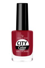Лак для ногтей GR City Color Nail Lacquer (0-100) Красный (044)