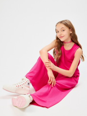 20244220004 Майка детская для девочек Yasmin_top фуксия ACOOLA Kids