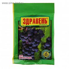 3383289 Удобрение Здравень турбо для винограда, цв. пакет, 30 г