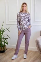212025 Lika Dress Костюм Коричневый