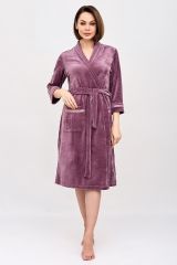 260064 Lika Dress Халат Бордовый