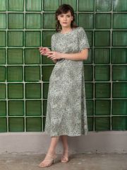 507970 Stilla Платье светло-оливковый