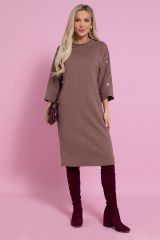 507815 LT Collection Платье кофейный