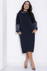 487014 LT Collection Платье синий