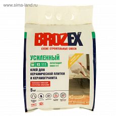 1884881 Клей для плитки Brozex КС-11 "Стандарт", 5 кг