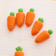 Ластик - морковка, размер 5*2,5 см