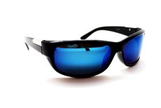 Поляризационные мужские 2019 - спорт Polarized 3010 черный глянец синий черный глянец