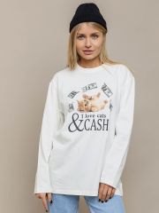 501324 BATIK Лонгслив Молочный