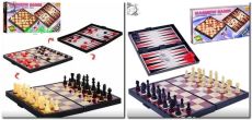 Набор классических игр 3 в 1 шахматы, шашки, нарды