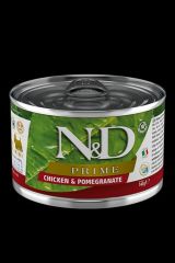 Корм влажный ND Dog PRIME Chicken & Pomegranate / Курица с гранатом для собак 285г