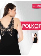 2399 Женская майка Polkan Черный