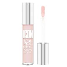 033386 LuxVisage. Блеск для губ ICON lips glossy volume с эффектом объема тон 501 Baby Pink