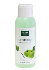 Domix Жидкость для снятия лака без запаха ацетона «Зелёное яблоко», 100 мл