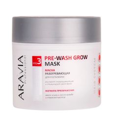 ARAVIA Prof Маска разогревающая для роста волос Pre-Wash Grow Mask, 300 мл