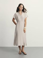 ZR2505012915-61 платье женское кремовый/светлый беж ZARINA