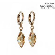 Серьги с кристаллами Swarovski