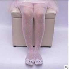 Капроновые колготки с котиком