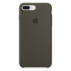 Силиконовый чехол для iPhone 7 Plus / 8 Plus тёмно-оливковый (Dark Olive)