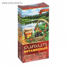 3876351 Бальзам безалкогольный "Благодать" витаминный, 250 мл