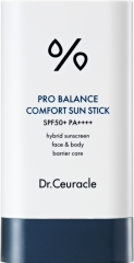 [DR. CEURACLE] Стик для лица и тела солнцезащитный ПРОБИОТИКИ Balance Comfort Sun Stick SPF 50+ PA++++, 18 г