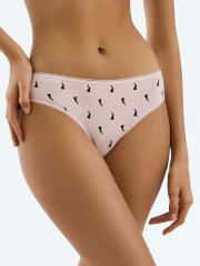 БMi_T Lepre 2211-40CE Slip (зайчики), CO Minimi Трусы Rosa/Nero (Розовый)