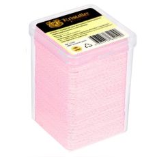 Kristaller Безворсовые салфетки перфорированные, розовый, 180 шт./уп