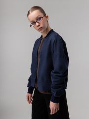 522473 Bodo Толстовка синий джинсовый