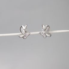 Серьги клипсы Арт. 3V-5421-W