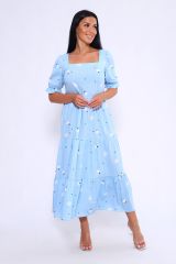 497970 Натали Платье голубой