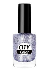 Лак для ногтей GR City Color Nail Lacquer (101-112) - 105 City Серо-синий (105)