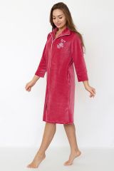 338507 Lika Dress Халат Сухая роза