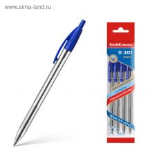 5407067 Набор ручек шариковых автомат 4шт ErichKrause R-301 