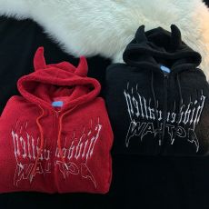 Куртка-толстовка oversize с капюшоном