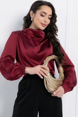Б12867-16М Блуза LADY TAIGA Бордо