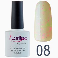 Гель лак Lorilac серия Marshmallow № 08 10 ml