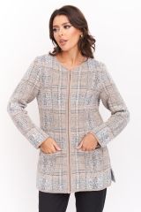 424298 Ankoli Кардиган бежевый микс