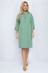 522243 LT Collection Платье фисташковый