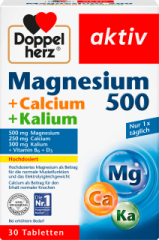 Magnesium 500 + Calcium + Kalium Tabletten (30..., 69,6
