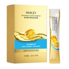 Витаминный увлажняющий шампунь Image для гладкости волос с витамином B5, 10ml×10 шт