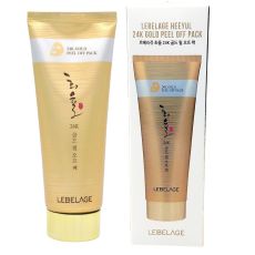 Lebelage Уценка Маска-пленка для лица с экстрактом золота / Heeyul 24K Gold Peel Off Pack, 150 мл