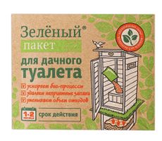 Робик Зеленый пакет д/дачн.туал.30г
