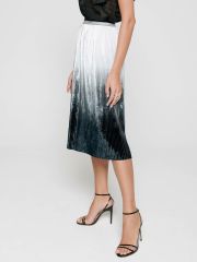 Юбка женская CONTE Велюровая юбка с плиссировкой и эффектом градиента AMBER