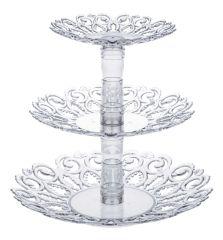 Фруктовница 3-ярус.прозрач.М-6406